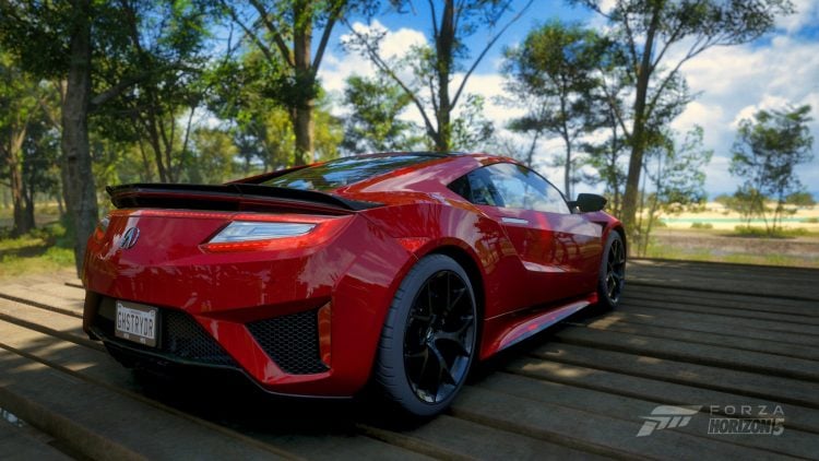 acura nsx rear forza horizon 6 release date