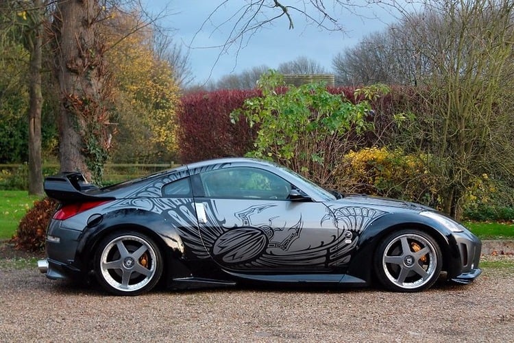 side view tokyo drift 350z