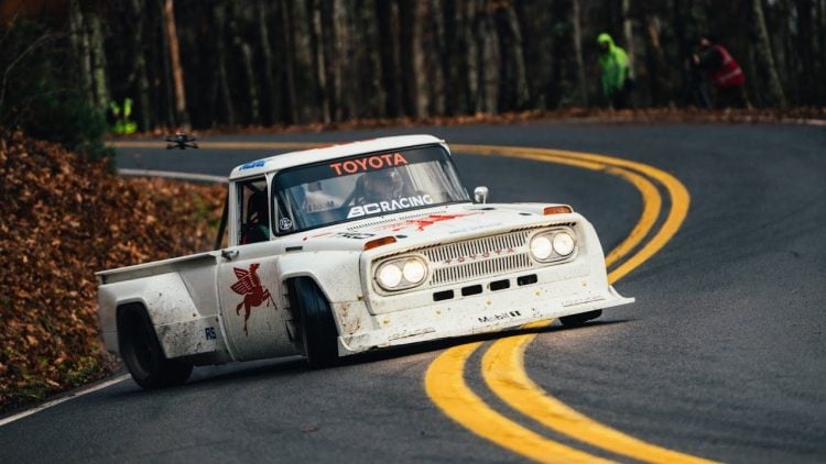 ryan tuerck 1966 toyota stout drift front