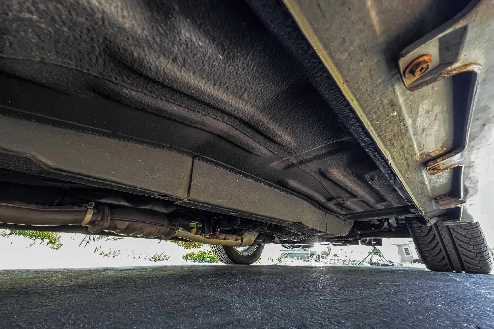 Stock 240SX Sells For $31k After 26 Years And 119K Miles - Image underside clean stock 1997 nissan 240sx sells for 31k