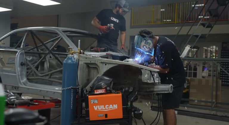 Can Adam LZ's One-Week E36 Rebuild Make It To FD Seattle? - Image team at work fabrication adam lz e36 rebuild