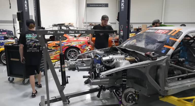 Can Adam LZ's One-Week E36 Rebuild Make It To FD Seattle? - Image refitting the 2jz engine adam lz e36 rebuild