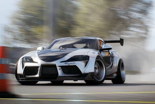 thumbnail toyota gr supra drifting carx street pc announcement arriving this month