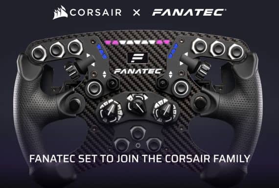 Corsair Takes The Wheel At Fanatec