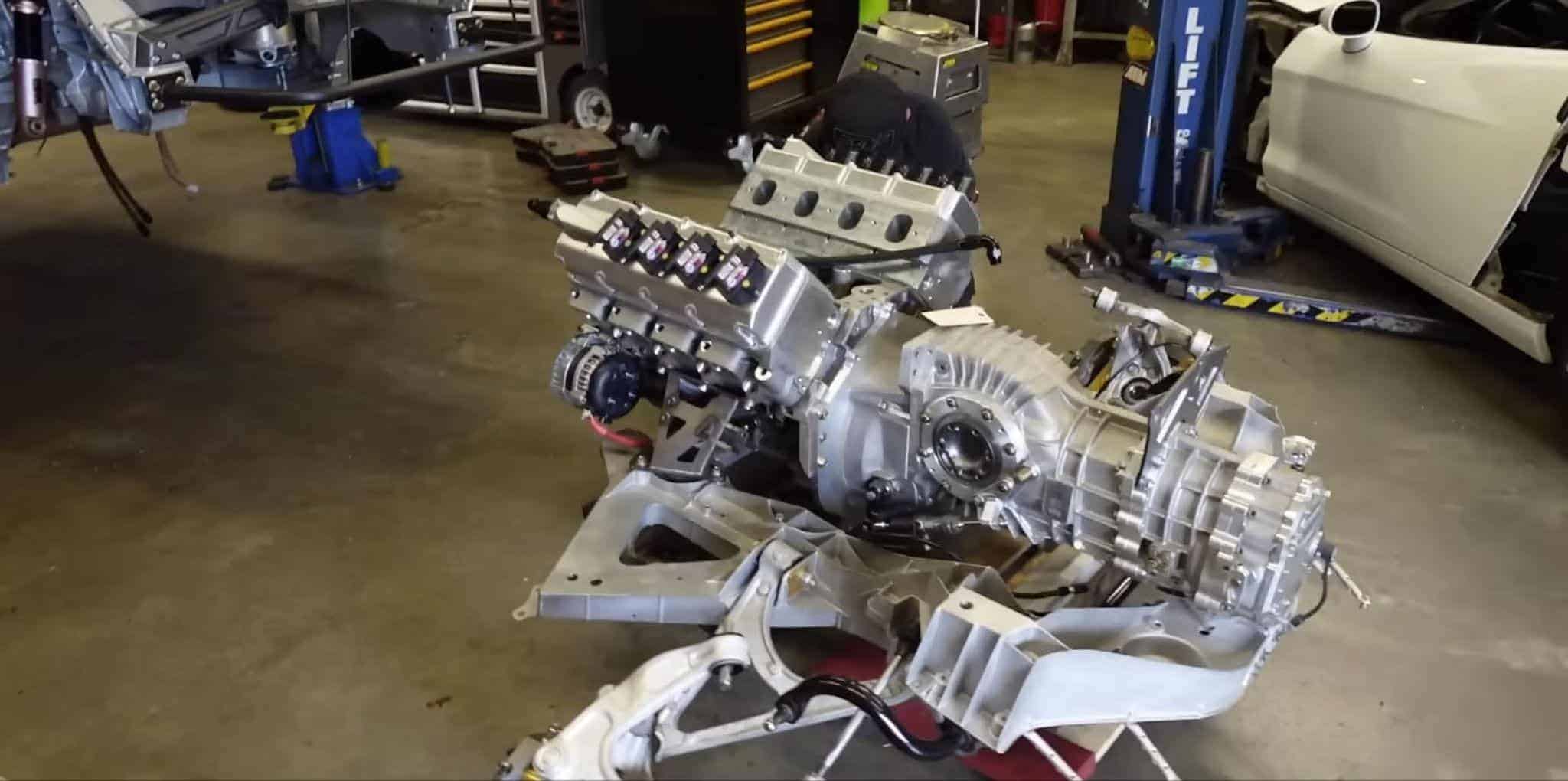Matt Field Unveils World's First Manual C8 Corvette At SEMA Show - DRIFTED