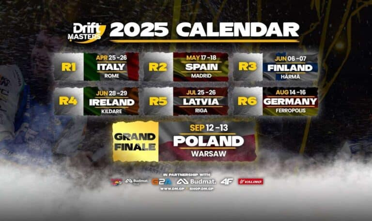 Drift Masters 2025 Calendar - Events & Dates - Image Drift Masters 2025 Calendar - Events & Dates - Image 8