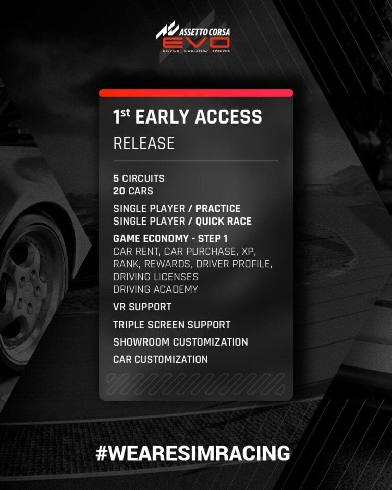 Assetto Corsa EVO Early Access Cars And Features Revealed - Image Assetto Corsa EVO Early Access Cars And Features Revealed - Image 5