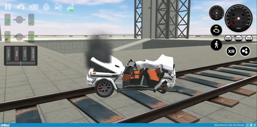 Beam Drive Car Crash Test Simulator - Image 14