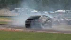 Chelsea DeNofa Takes The Drifting Tesla To The Track, Chaos And Backies Follow - Image 18