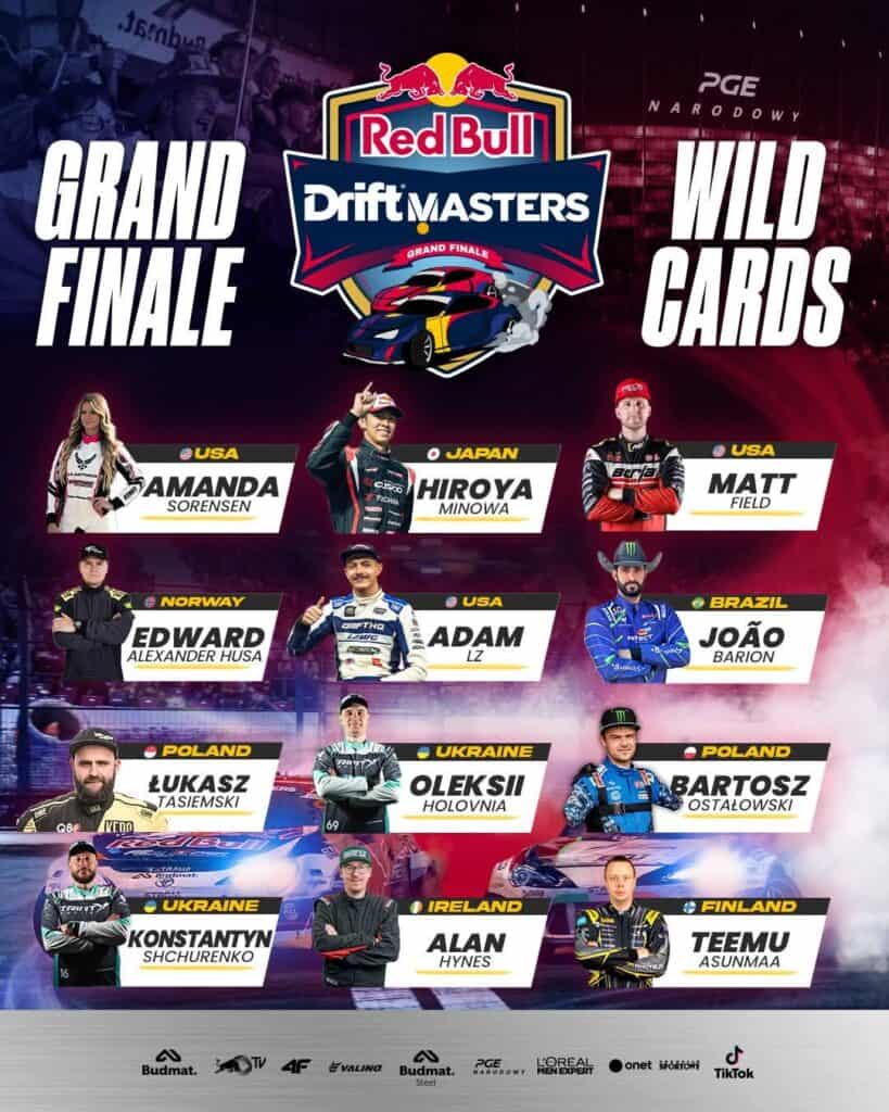 Drift Masters Announces Insane Wildcard Driver List For Upcoming Stadium Finale - Image 5