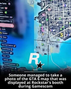 GTA 6 Map 'Leak' From Gamescom Booth Goes Viral - But Is It Legit