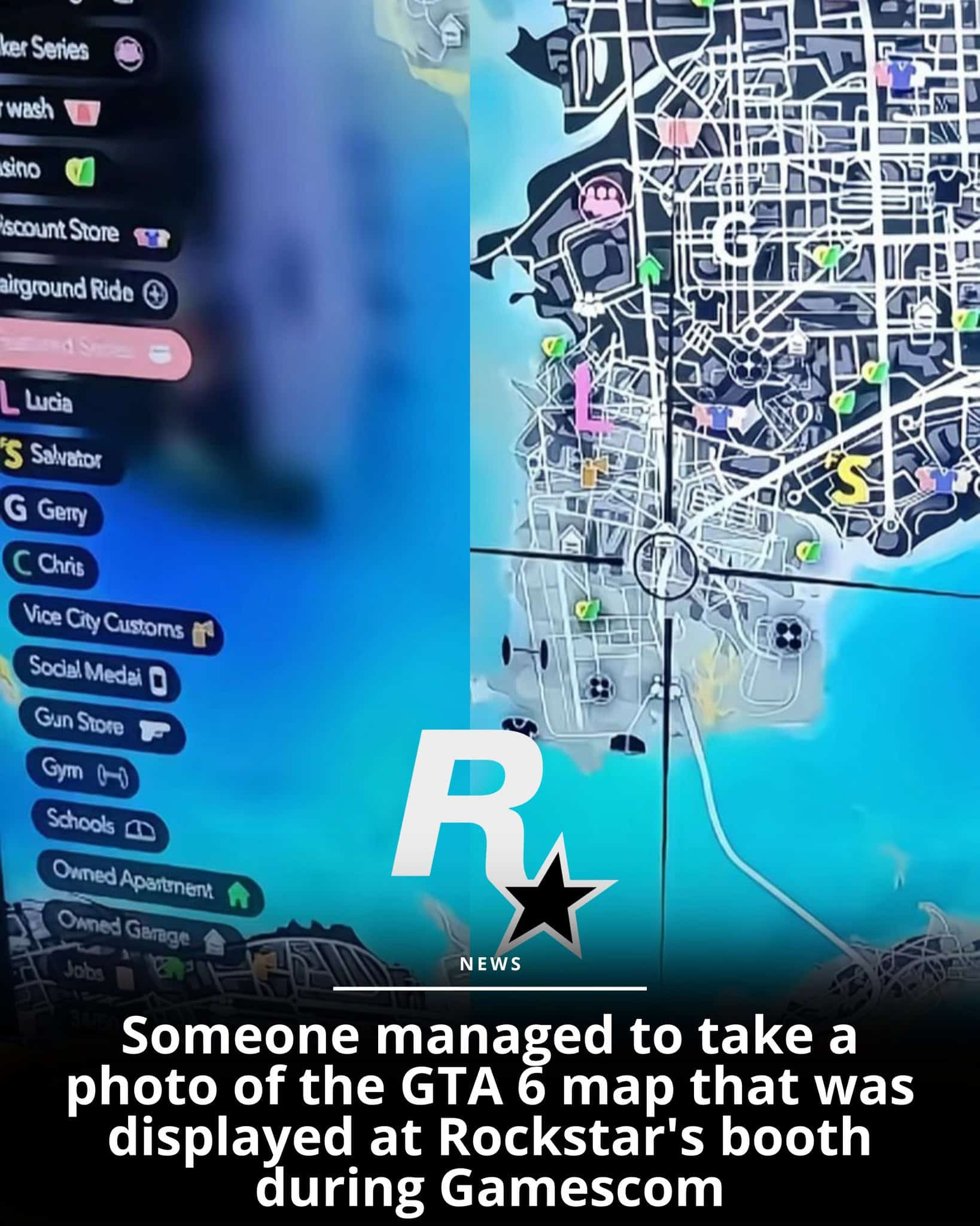 GTA 6 Map Leak From Gamescom Booth Goes Viral But Is It Legit GTA 6 Map Leak From Gamescom Booth Goes Viral But Is It Legit