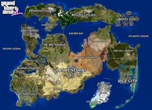 GTA 6 Map 'Leak' From Gamescom Booth Goes Viral - But Is It Legit