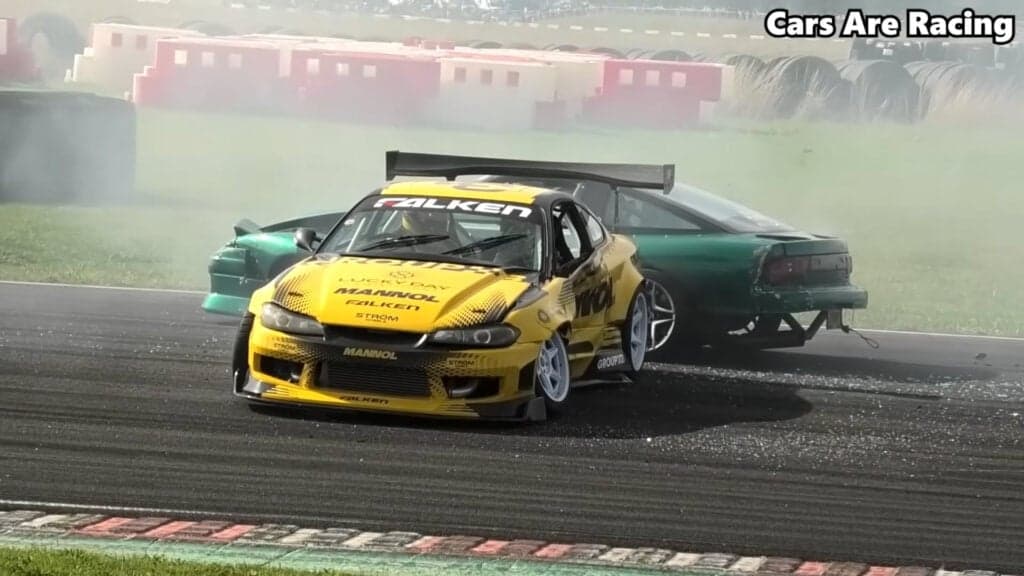 Becky Evans' S15 Destroyed In High-Speed Entry Crash With A Stationary Car - Image 6