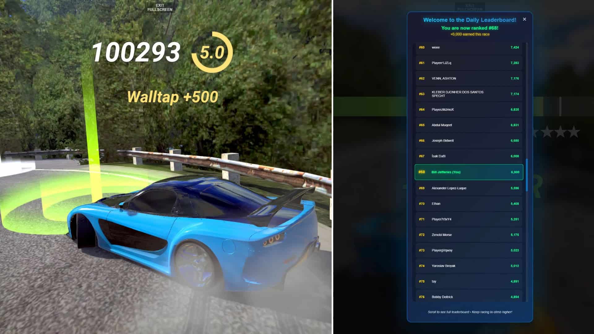 Drift Hunters MAX Leaderboards Return With Fresh Features (And More