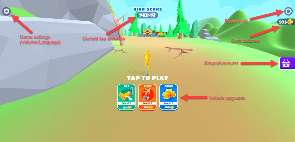 Downhill Car Ride: Crash Test - Image 22