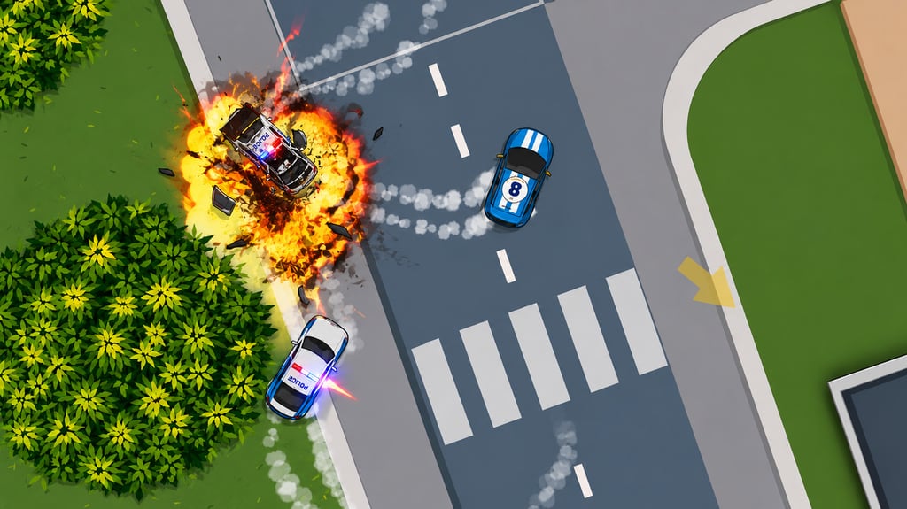 Police Chase Drifter
