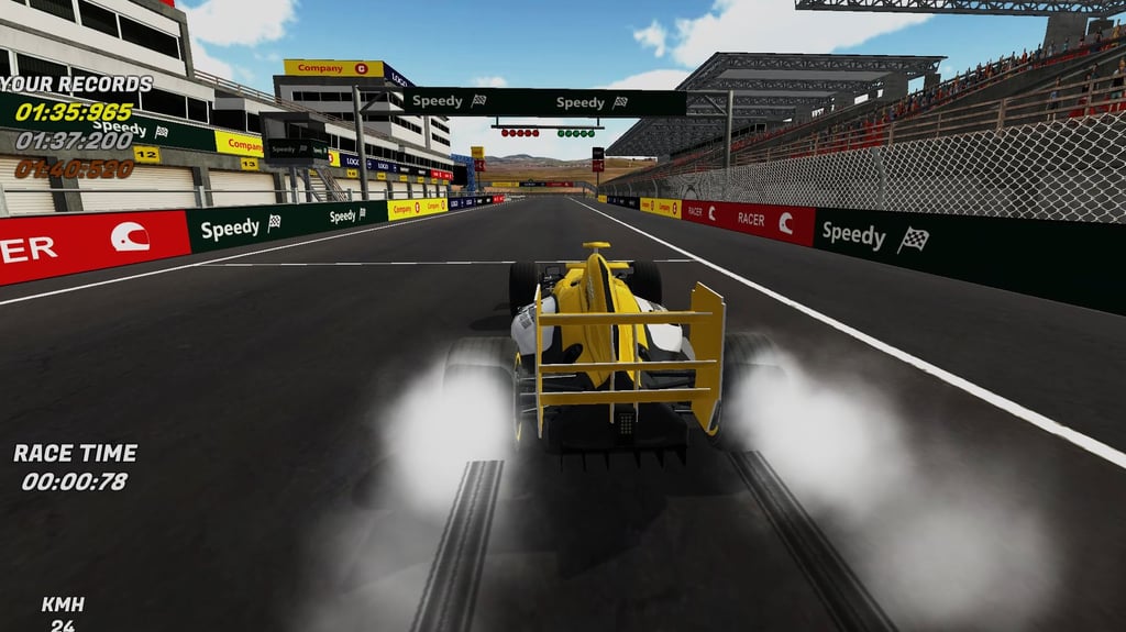 3D Formula Racing